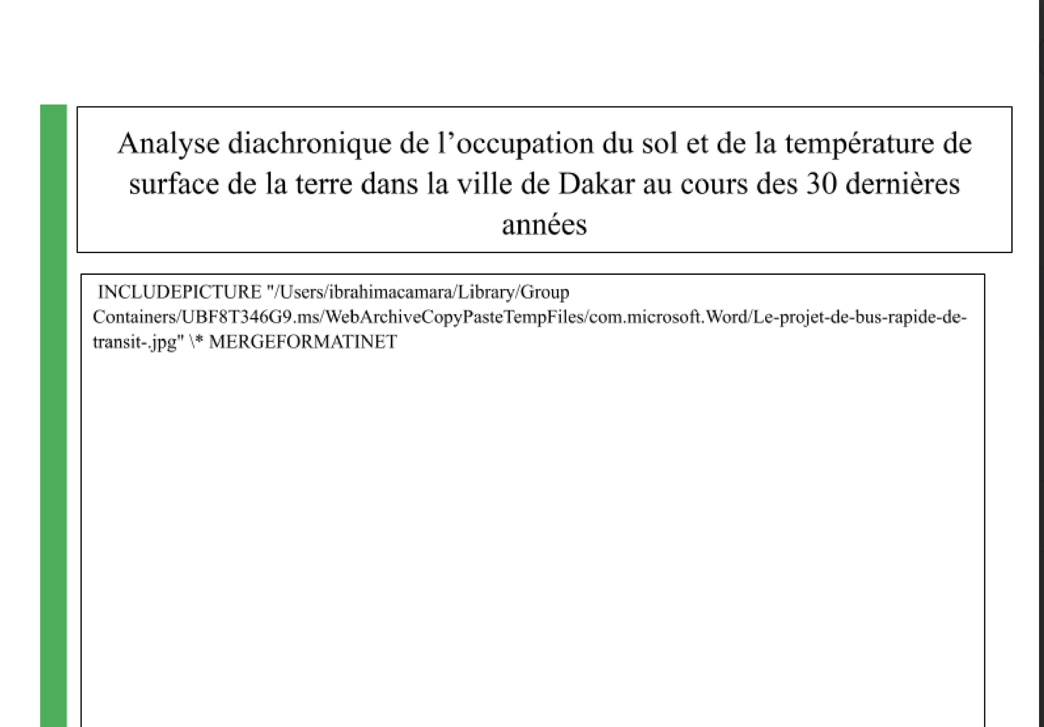 Sustainable Cities Task Force Report- French